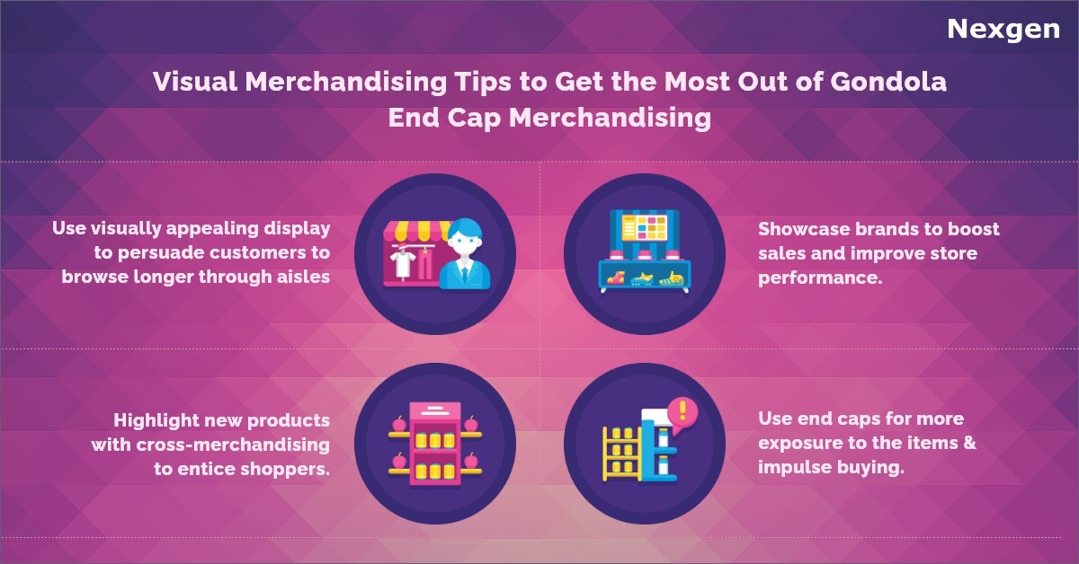 Visual Merchandising 101 4 Tips to Get the Most Out of Gondola End Cap